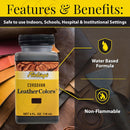 Fiebing's LeatherColors (4 Fl Oz, Cordovan) - Leather Dye for Natural Leather - Water-Based, Non-Flammable Formula - Permanent & Penetrating Color for Shoes, Boots, Furniture - Safe for Institutions — 2