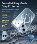 FNTCASE for iPhone 15/14/13 Case Compatible with Magsafe Clear Phonecase — 4