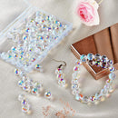 Crystal Glass Beads for Jewelry Making, 80 Pcs Faceted Beads, 10 mm, AB — 6