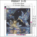 Hummingbird Diamond Art Kits For Adults,DIY Bird Diamond Painting Kits | Hummingbird Bird — 6