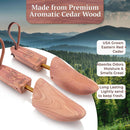 HOUNDSBAY Cowboy Boot Trees, Cedar Western Boot Tree for Men & Women, Shoe Tree for Boots, Boot Stretcher & Shaper | 1 Pack — 3