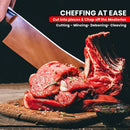 Utopia Kitchen Meat Cleaver Knife 7 Inch Bone Chopper Stainless Steel — 6
