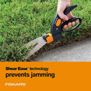 Fiskars 5" Shear Ease Grass Shears, Grass Clippers for Lawn & Garden | Rotating - Spring Action — 3