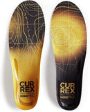 CURREX HikePro Insoles for Hiking Boots & Shoes – Shock Absorbing Inserts to Help Reduce Fatigue and Increase Performance – Anti-Slip Heel Surface forStability – for Men & Women – Medium Arch, Large - Medium Arch - Yellow — 2