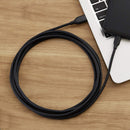 Amazon Basics USB-A to USB-C Fast Charging Cable, USB 2.0, 480Mbps Data Transfer Speed, USB-IF Certified, for Apple iPhone 16/15, iPad, Samsung Galaxy, Tablets, Laptops, 10 Foot, Black 5
