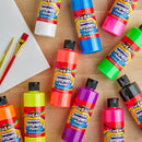 Cra-Z-Art POP! Neon Washable Tempera Paint For Kids Bulk Pack 10ct, Assorted Fluorescent Colors Tempera Paint Set 8oz each bottle, Back To School Teachers Supplies — 3