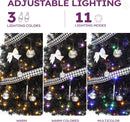 YITAHOME Prelit Black Pencil Christmas Tree 6 FT with Remote — 3