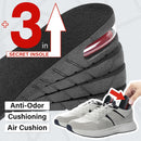 Height Increase Insoles 3-Layer Air up Shoe Lifts Elevator Shoes Insole -6 cm (2.4 inches) Heels Lift Inserts for Men and Women - 3 Layers — 5