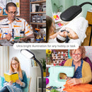 Brightech Litespan - Bright LED Floor Reading Lamp for Over Chair Crafts and Reading, Esthetician Light for Lash… — 8