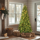 National Tree Company 7.5ft Pre-Lit Winchester Pine Slim Christmas Tree — 3