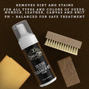 Care & Cool Suede & Nubuck Foam Cleaner Kit, Hog Brush, Eraser & Cloth | Foam Kit — 2
