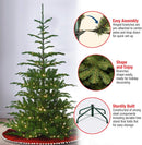 National Tree Company 7.5ft Pre-Lit Norwegian Spruce Christmas Tree — 4