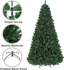 Yaheetech 7.5ft Artificial Christmas Spruce Tree, Realistic Premium Unlit — 3