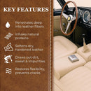 Leatherique Rejuvenator Oil 32 oz | Leather Conditioner Oil & Automotive Leather Restorer | Softens, Conditions & Revives Dry, Hard & Water-Damaged Leather | Perfect for Cars, Furniture,Saddle & More - 32 Fl Oz (Pack of 1) — 3