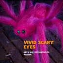 JOYIN Halloween Spider Decorations Outdoor, 5 Ft Giant Neon Colored Pink Spider with Green Eyes for Yard Lawn Garden Halloween Outside Decor, Indoor Haunted House Prop and Party Decor Home — 2