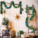 Kingdder 16.4 ft Christmas Garland with Light,Multicolor, Green — 6