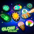 Rock Painting Kit- Glow in The Dark Rock Kit, Arts and Crafts for Kids Ages 6-12, Art Supplies Toy, Kids Craft Paint Kits, Arts & Crafts for Boys Girls Birthday Party Gift Toy — 2