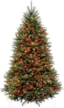 National Tree Company 7.5ft Pre-Lit Dunhill Fir Artificial Christmas Tree — 4