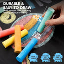 JOYIN 16 PCS Sidewalk Chalks Set Non-Toxic Washable Jumbo Chalk Bulk for Toddlers 1-3, Painting on Chalkboard, Driveway and Playground, Outdoor Activities, Gift for Kids, School Supplies — 4