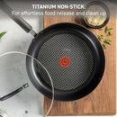 T-Fal Ultimate Hard Anodized Nonstick Fry Pan With Lid 12 Inch, Oven Broiler…