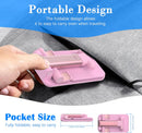 Cell Phone Stand, Adjustable Angle and Height Cell Phone Holder for Desk, Foldable and Portable, Anti-Slip Silicone Pad, Compatible with All Mobile Phones and 4-8 Inch Devices, Pink photo 6