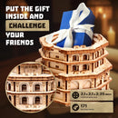 ESC WELT Quest Tower Puzzle Box – 3D Wooden Escape Game for Adults & Teens, Brain Teaser Logic Puzzle with Secret Compartment, Unique Gift Idea — 3