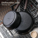 SENSARTE 9.5" Non Stick Frying Pans Skillet with Lid, PFOA/PFOS Free