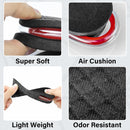 Height Increase Insoles 3-Layer Air up Shoe Lifts Elevator Shoes Insole -6 cm (2.4 inches) Heels Lift Inserts for Men and Women - 3 Layers — 3