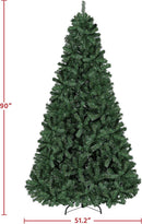 Yaheetech 7.5ft Artificial Christmas Spruce Tree, Realistic Premium Unlit — 6