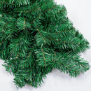 9FT Christmas Garland with Lights, Prelit Lighted Christmas Decorations for Mantle Fireplace Table Stairs,Green Garland Winter Indoor Outdoor Vintage Xmas Home Door Holiday Decor — 2