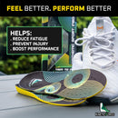 Running Insoles Gel Inserts with Athletic Cushioning(Men's 8-13) — 7