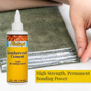Fiebing's Leathercraft Cement - 4 oz Leather Glue Adhesive - Quick Drying, High Strength, Flexible, Permanent Bonding Leather Repair for Jackets, Shoes, Furniture, Purse - Non-Toxic & Non-Flammable — 4