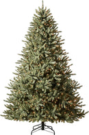 Balsam Hill 7.5ft Pre-Lit Classic Blue Spruce - Artificial Christmas Tree with 1000 Clear Incandescent Lights, Easy Plug Technology, Premium Stand for Indoor Holiday Decorating — 1