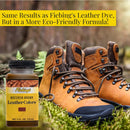 Fiebing's LeatherColors (4 Fl Oz, Moccasin Brown) - Leather Dye for Leather - Water-Based, Non-Flammable Formula - Permanent & Penetrating Color for Shoes, Boots, Furniture - Safe for Institution Use — 4