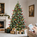 YITAHOME Prelit Pre-Decorated Christmas Tree 6FT with Remote — 1