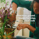 Fiskars 6" Plant Detailer Snips & Holder, Precision Indoor Gardening Tool | Detail Snipper — 5