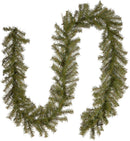 National Tree Company 9ft Pre-Lit Norwood Fir Artificial Christmas Garland — 4
