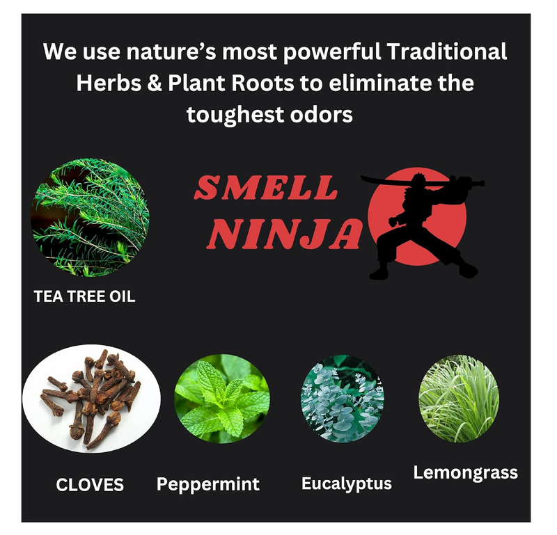 Natural Shoe Deodorizer & Foot Odor Elimination Spray - Shoe Spray for Smelly Shoes - Extra Strength