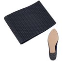 AHANDMAKER Rubber Soling Sheet, Non-Slip Black Shoe Heel Pads, 2.5mm Thick, Repair Replacements for Heel
