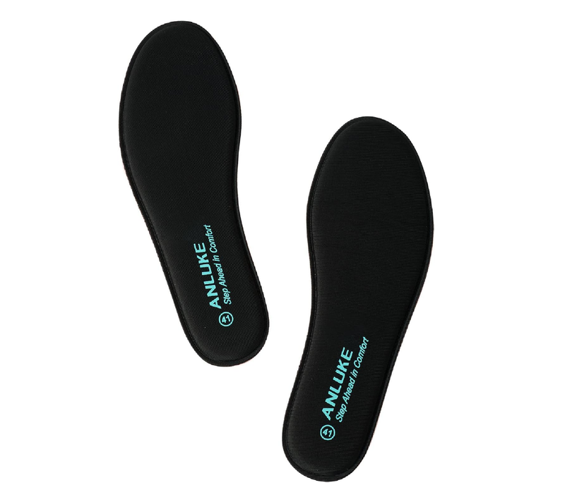 Memory Foam Insoles for Men & Women - Replacement Cushion Shoe Inserts for Work Boots, Running Shoes,