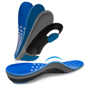 AOTENG STAR Plantar Fasciitis Insoles, High Arch Support Insoles from 240 to 300 lbs, Heavy Duty Orthotic Shoe Inserts for All Day Walking,