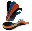 AOTENG STAR Plantar Fasciitis Insoles, High Arch Support Insoles from 240 to 300 lbs, Heavy Duty Orthotic Shoe Inserts for All Day Walking,