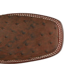 Justin Boots Men's King 11" Full Quill Ostrich Boot - Saddle (AQ8043) - View 4