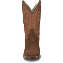 Justin Boots Men's King 11" Full Quill Ostrich Boot - Saddle (AQ8043) - View 7