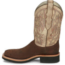 Justin Boots Men's Peppy San Badger 11" Smooth Ostrich Boot - Kango Tobac (AQ8144) - View 8