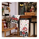 ARKENY Christmas Kitchen Towels Set of 2,Black Buffalo Plaid Gnome Red Truck Xmas Dish Towels 18x26 Inch Joy Sign Drying Dishcloth,Farmhouse Home Noel Decoration AD162