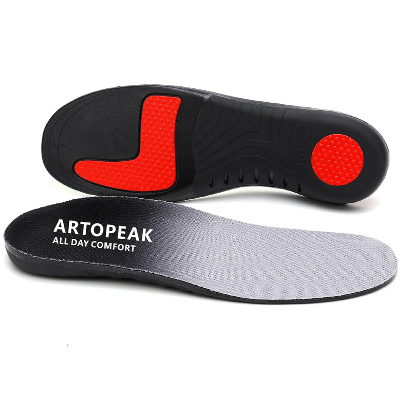 Plantar Fasciitis Relief - Arch Support Insoles for Men Women, Shoe Inserts for Flat Feet, Orthotic Shoe Insoles