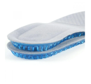 1Pair Blue Silicone Gel Reusable Honeycomb Full Length Non Slip Comfort Sports Insole