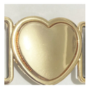 Adjustable Stretch Belt With Heart Shape Buckle, Trendy Belt, Jeans Belt With Fashion Alloy Buckle, Portable Waistband