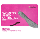 Aetrex Women's L700 Speed Orthotics Arch Support Inserts - Plantar Fasciitis Relief Insoles for Women for Swift Workouts and Comfort